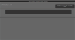 Desktop Screenshot of crimsonfuse.com